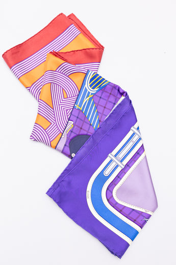 Hermes Quadrige Silk Scarf 90