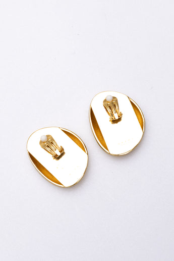 Marni Clip-On Earrings Gold