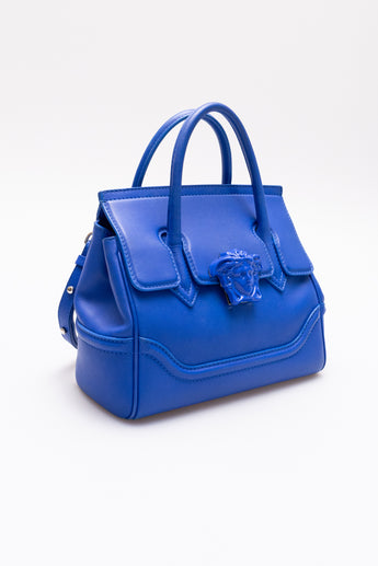 Versace Palazzo Empire Medusa Tote Bag Blue