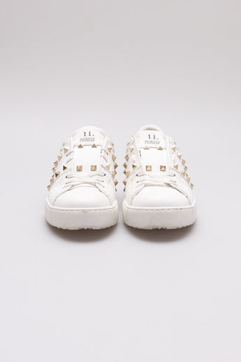 Valentino Rockstud Untitled Sneaker White