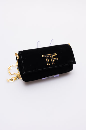 Tom Ford TF Crystal Small Shoulder Bag on Chain
