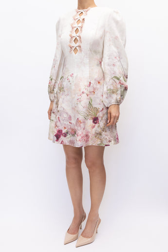 Zimmermann Dancer Hummingbird Mini Dress