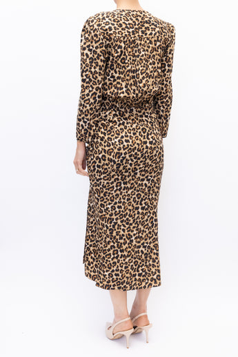 Veronica Beard Arielle Leopard Dress