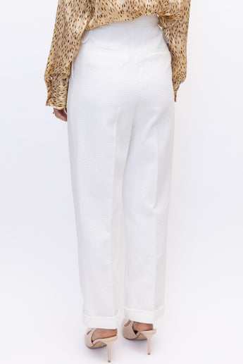 Acler Carlton Pants White