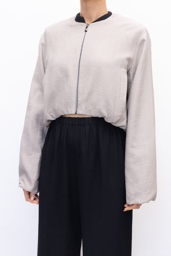 Scanlan Theodore Bomber Jacket Ice Grey