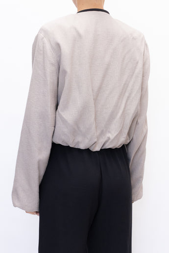 Scanlan Theodore Bomber Jacket Ice Grey