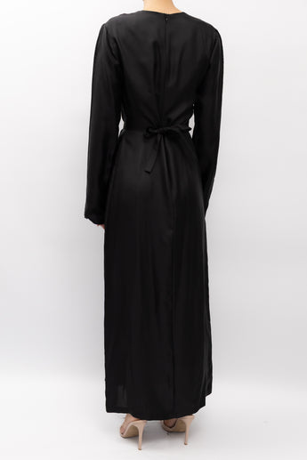 Viktoria and Woods Speculate Silk Dress