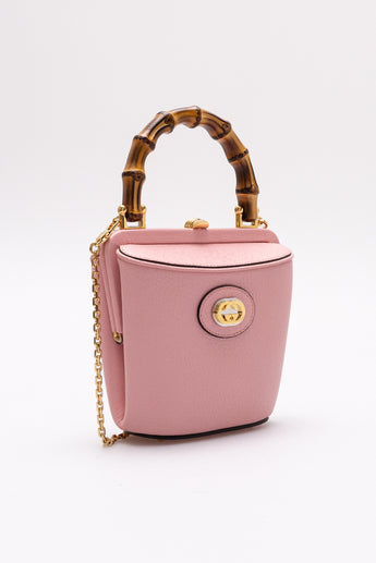 Gucci Interlocking G Marina Bucket Bag Pink