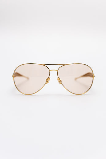 Bottega Veneta Sardine Aviator Sunglasses BV1305S