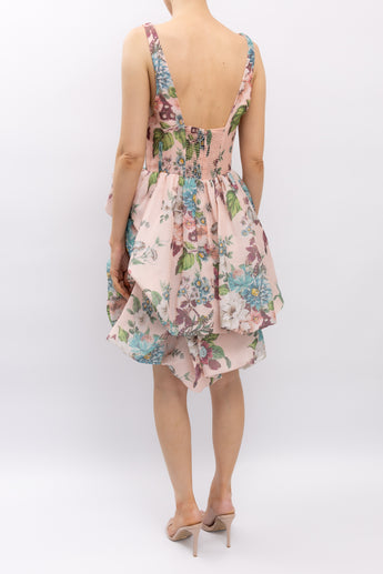 Zimmermann Matchmaker Draped Mini Dress