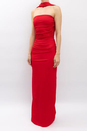 Maygel Coronel Mullet Maxi Dress