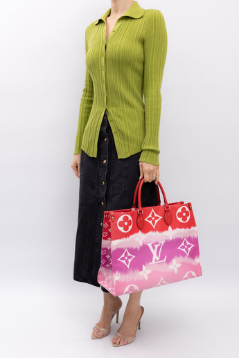 Louis Vuitton  Monogram Escale OnTheGo GM Tote Bag