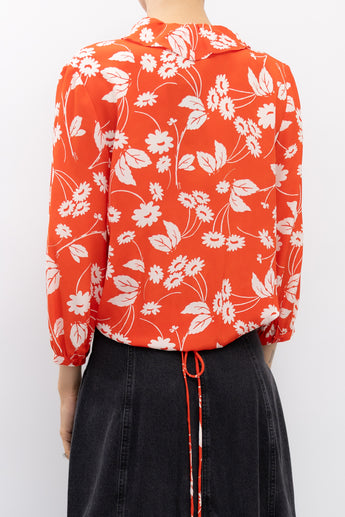 Rixo Sofia Wrap Blouse