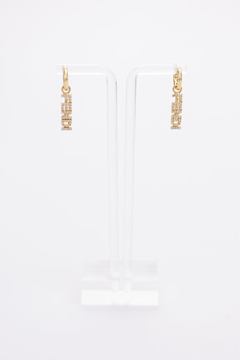 Fendi Fendigraphy Earrings