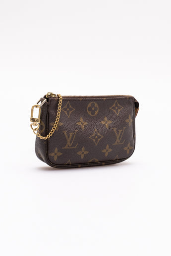 Louis Vuitton Vintage Mini Pochette Accessoires Monogram Canvas
