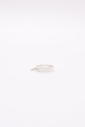 Hermes Collier De Chien Ring Silver