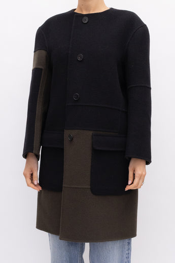 Jil Sander Wool Mid Length Coat