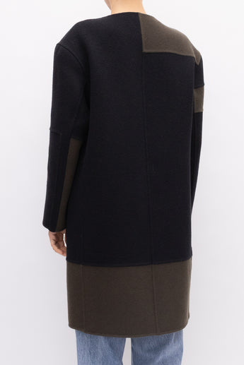Jil Sander Wool Mid Length Coat