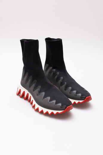 Christian Louboutin Sharky Sock Flats