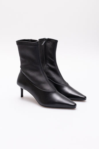 St Agni Sock Ankle Boot Black