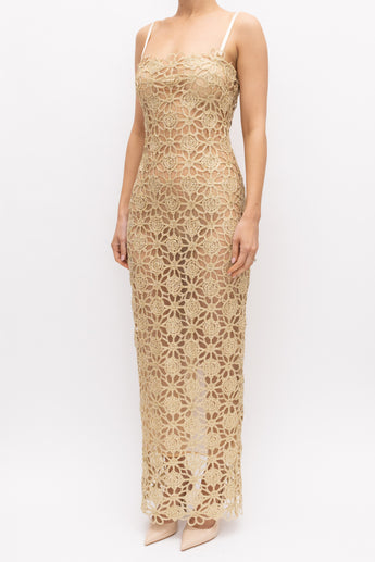 Arcina Ori Kendra Dress Gold