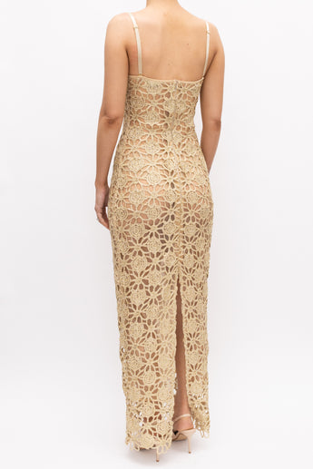 Arcina Ori Kendra Dress Gold