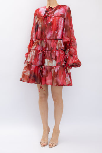 Aje Flora Mini Dress