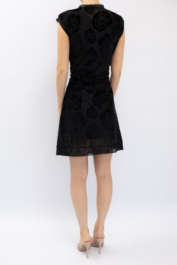 Sir Vittoria Ruched Mini Dress