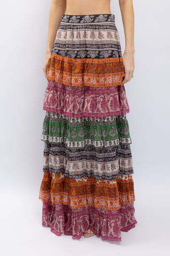 Zimmermann Amari Spliced Skirt
