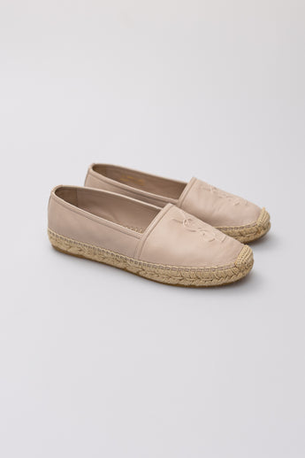Saint Laurent Logo Espadrilles