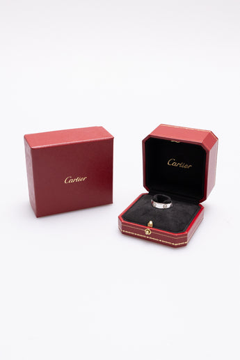 Cartier Love Ring Classic Model 3 Diamonds