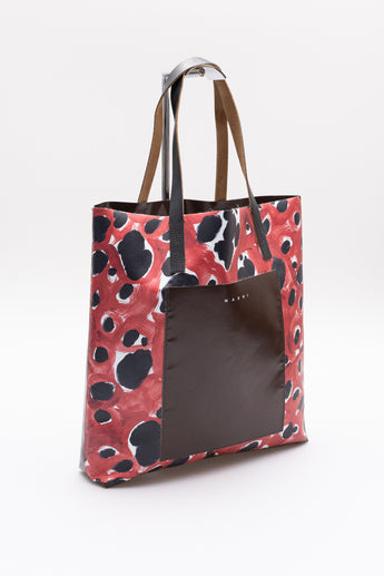 Marni Abstract-Print Tote Bag
