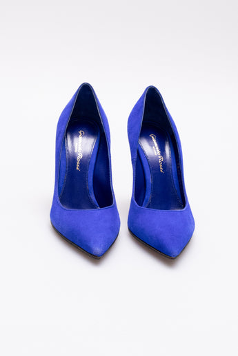 Gianvito Rossi Suede Pumps Blue