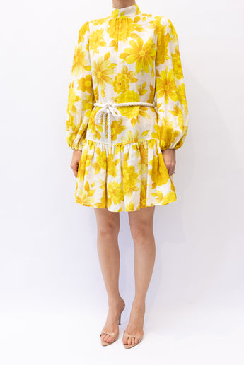 Alemais Sonny Floral Mini Dress