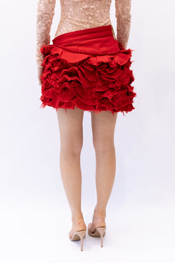 Jacquemus La Jupe Denim Mini Skirt