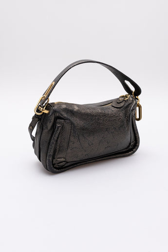 Chloe Paraty Bag Small Gold Metallic