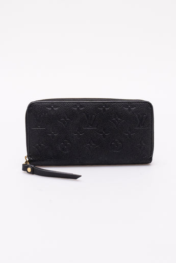 Louis Vuitton Zippy Wallet Black