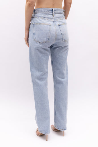 Agolde 90s Distressed Denim Jeans