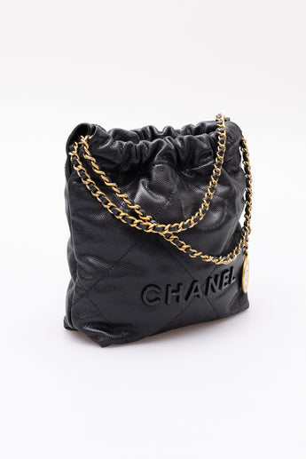 Chanel 22 Mini Bag Black