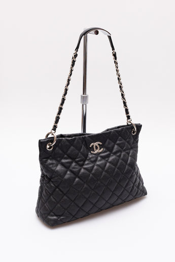 Chanel Caviar Quilted Easy Tote