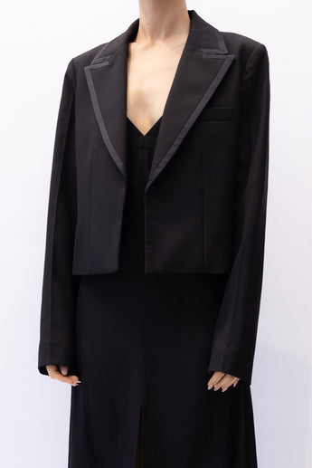 Louis Vuitton Cropped Wool Blazer
