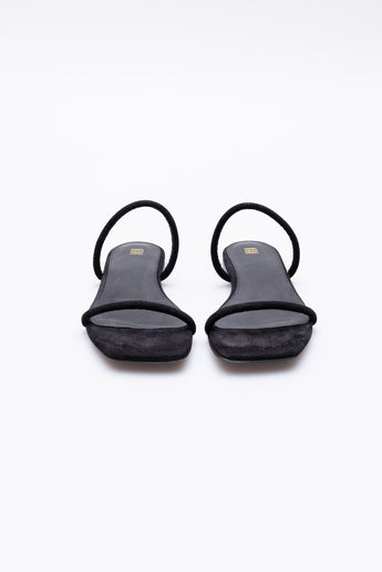 Toteme The Minimalist Suede Slides