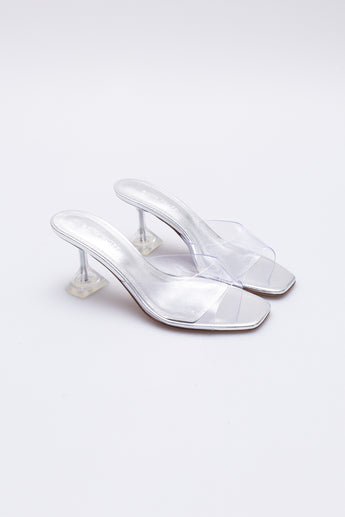 Amina Muaddi Lupita Glass Slipper 70