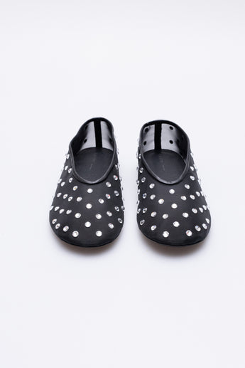 Khaite Marcy Crystal Ballet Flats