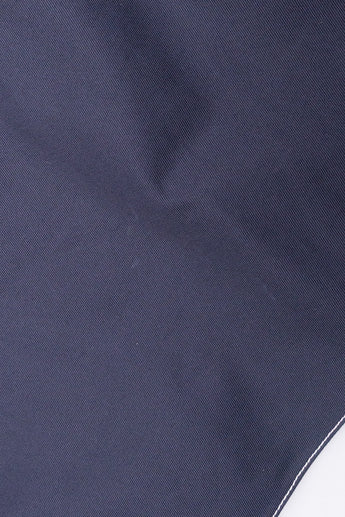 Alexander Mcqueen Draped Dress Navy