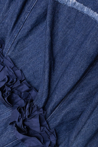 Maggie Marilyn Ruffle Denim Mini Skirt
