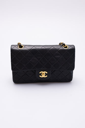 Chanel Vintage Classic Double Flap Bag Small 1992-1993