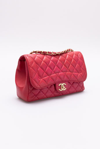 Chanel Mademoiselle Chic Flap Bag Red