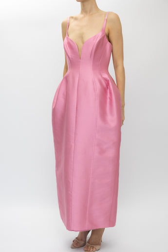 Alemais Priscilla Sculpted Midi Dress