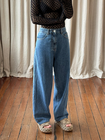 Rohe Relaxed Jeans Blue Wash